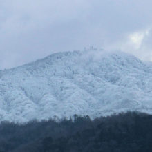 比叡山の雪