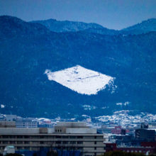 船山の雪